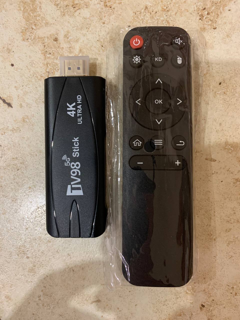 Фото пульта TV98 Stick 4K android
